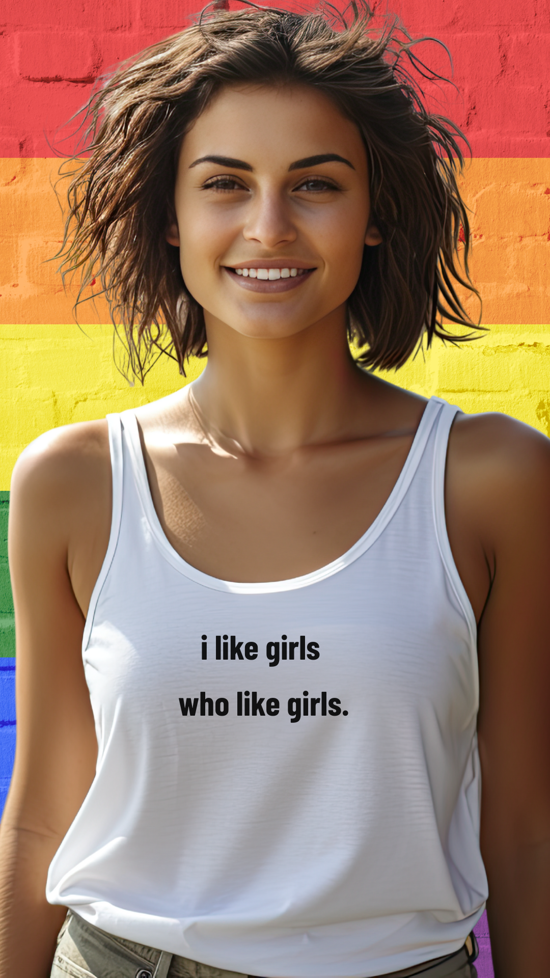 I like girls Tank