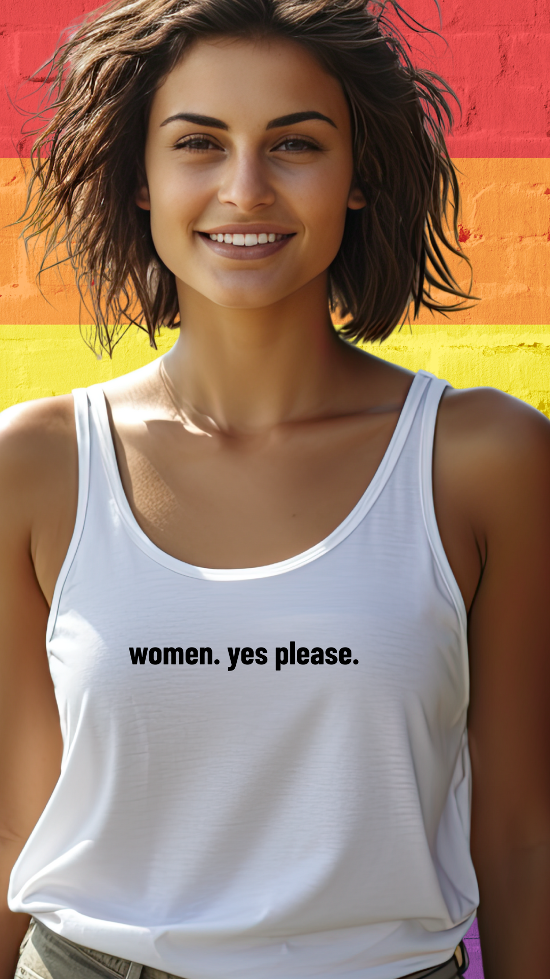 Women.Yes Please.Tank