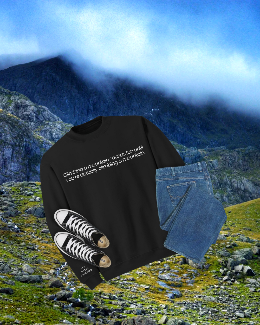 Climb That Mountain Sweatshirt