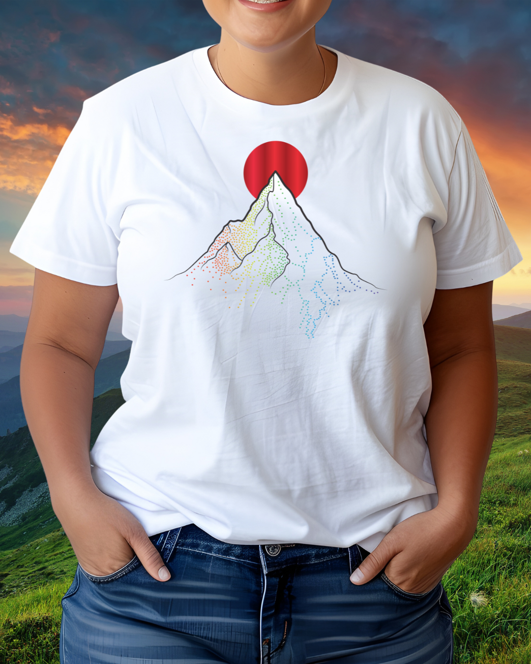 Mountain Sun Unisex T-shirt
