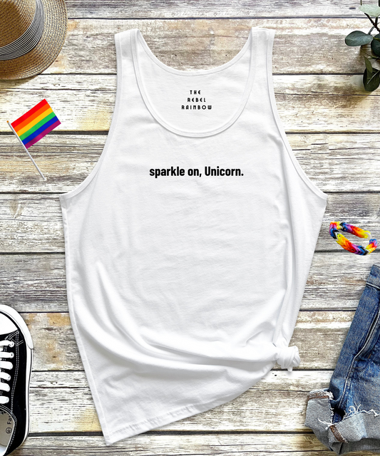 sparkle on, Unicorn Tank