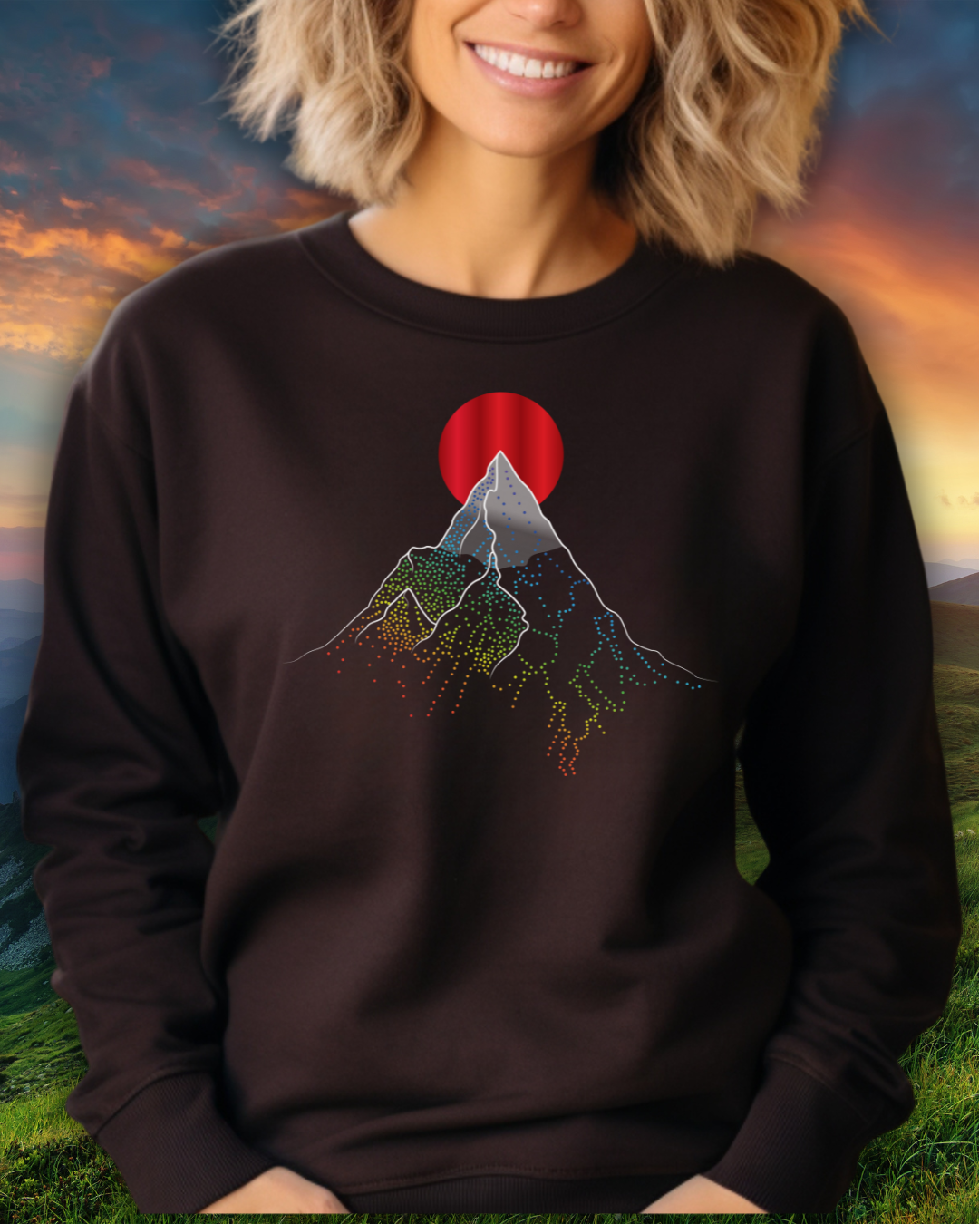 Mountain Sun Unisex Sweatshirt