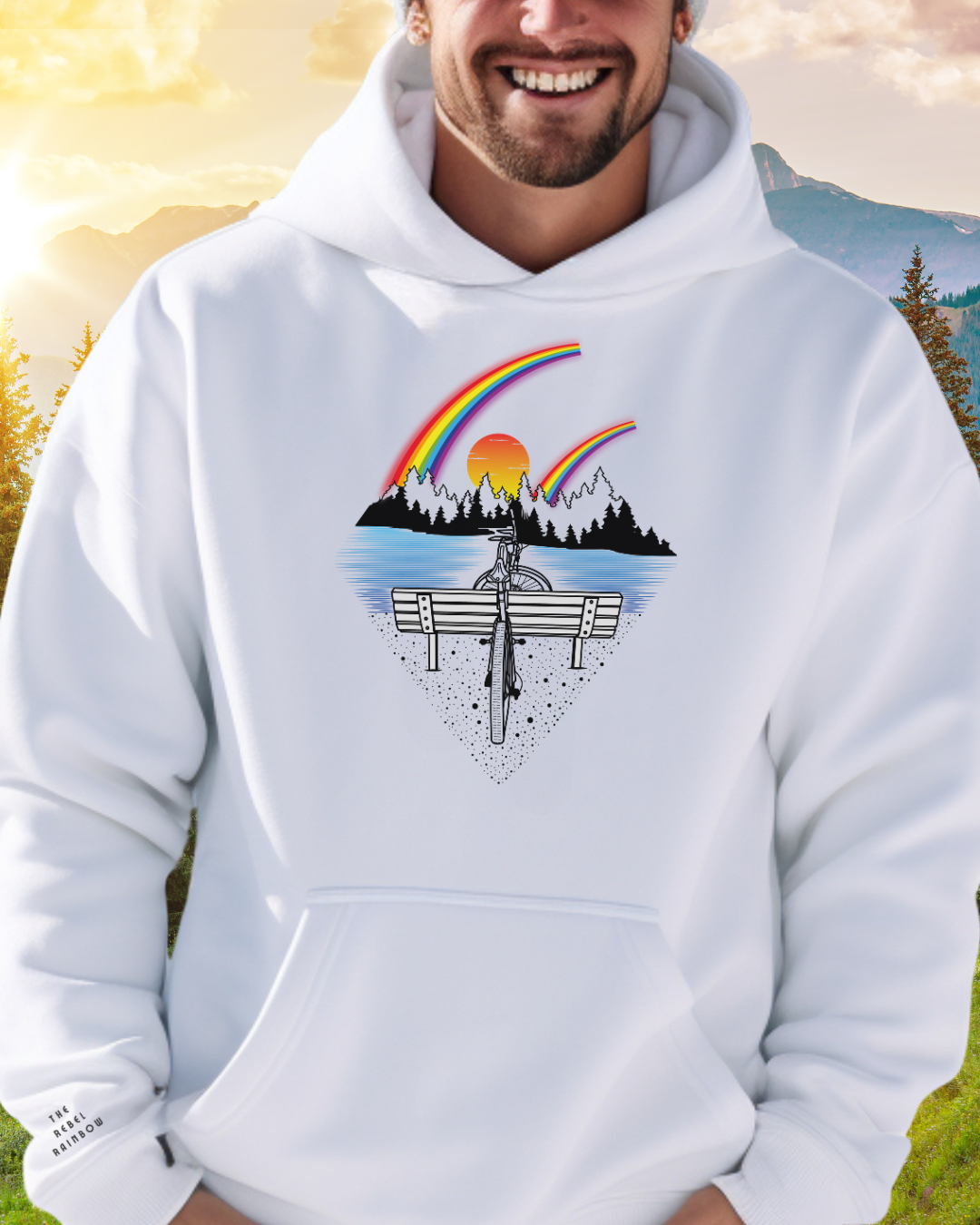 Double The Rainbow Double The Fun Hoodie