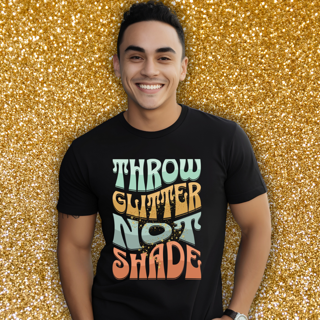 Throw Glitter OG Unisex T-shirt