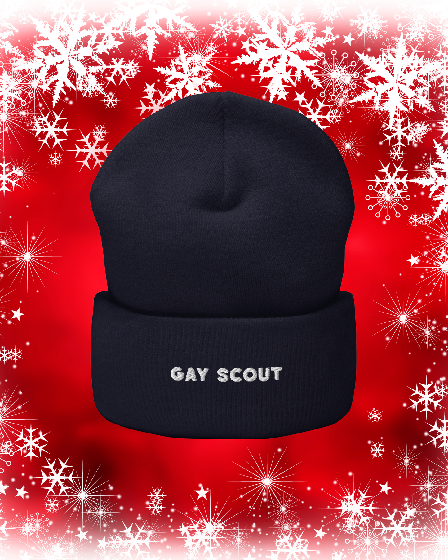 Gay Scout Cuffed Beanie