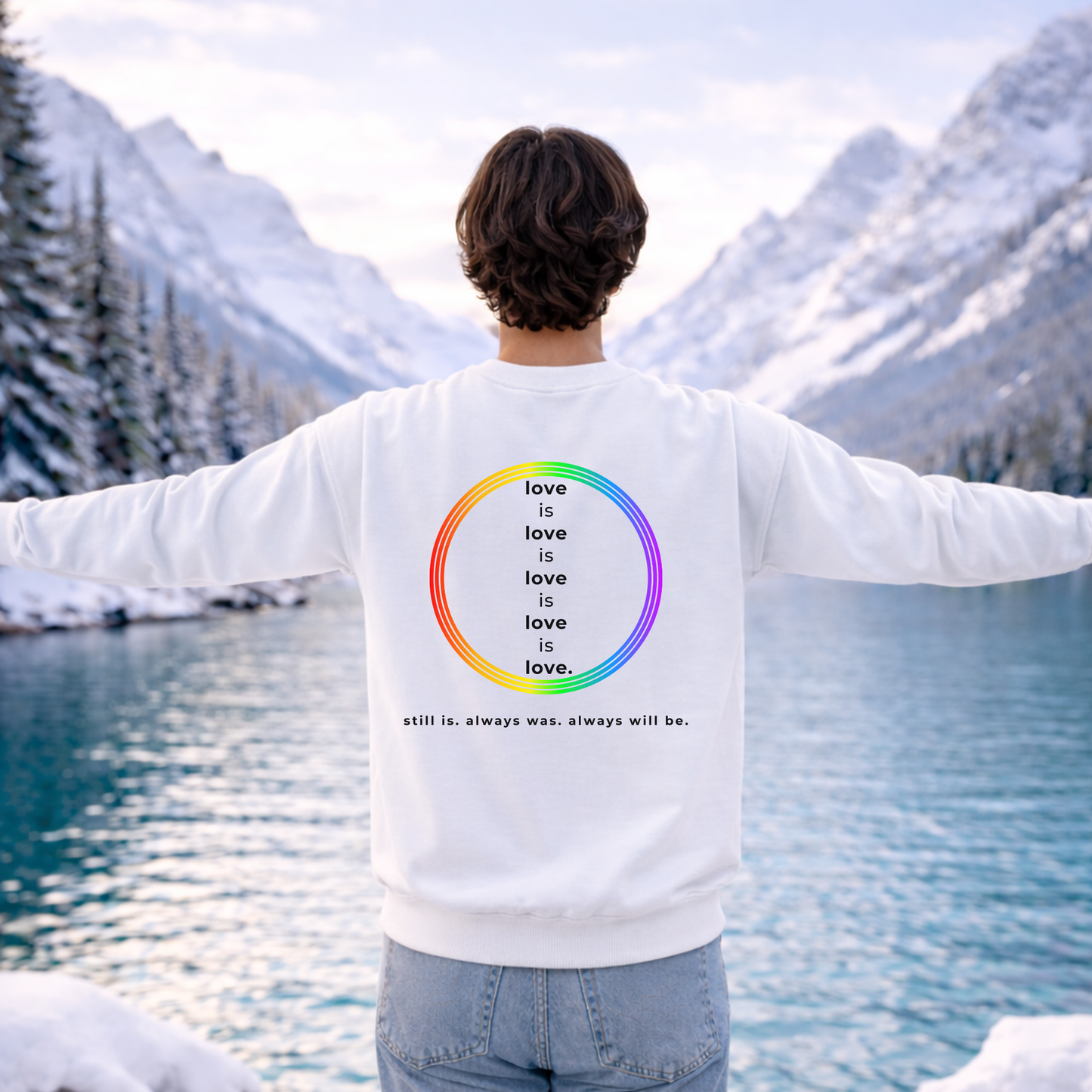 Love = Love Sweatshirt